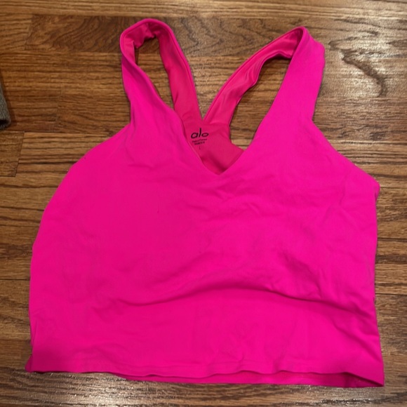 Alo Yoga Airbrush real cropped tank large - Picture 3 of 5